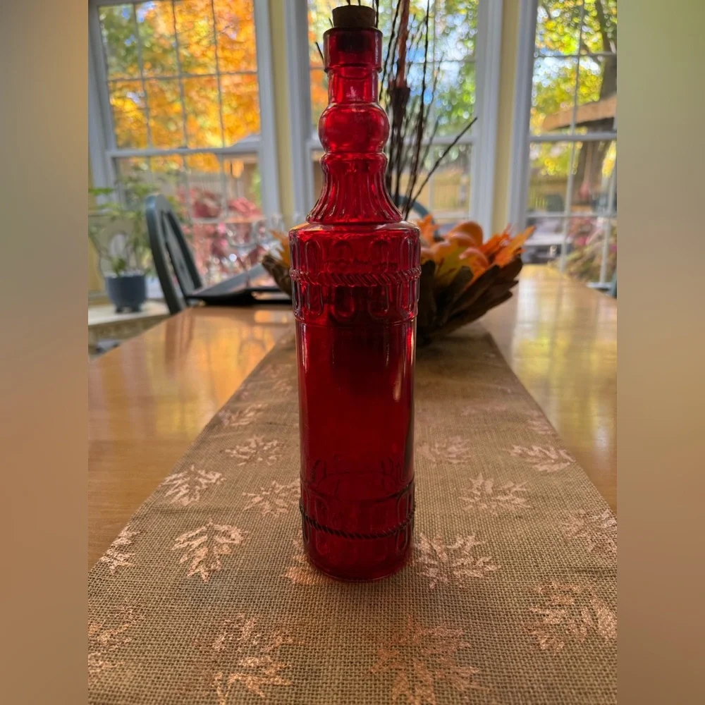 Greenbrier Ruby Red Decanter